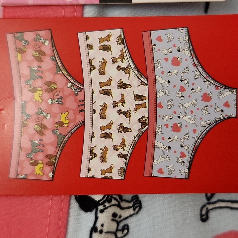 Brand New 3CT BUNDLE DISNEY VDAY INSPIRED CHEEKY PANTIES-M - Picture 3 of 4